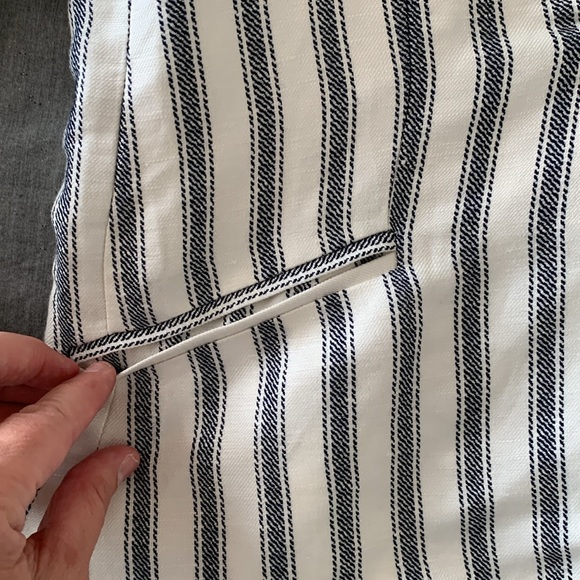 Cute blazer - navy and white - Picture 3 of 5